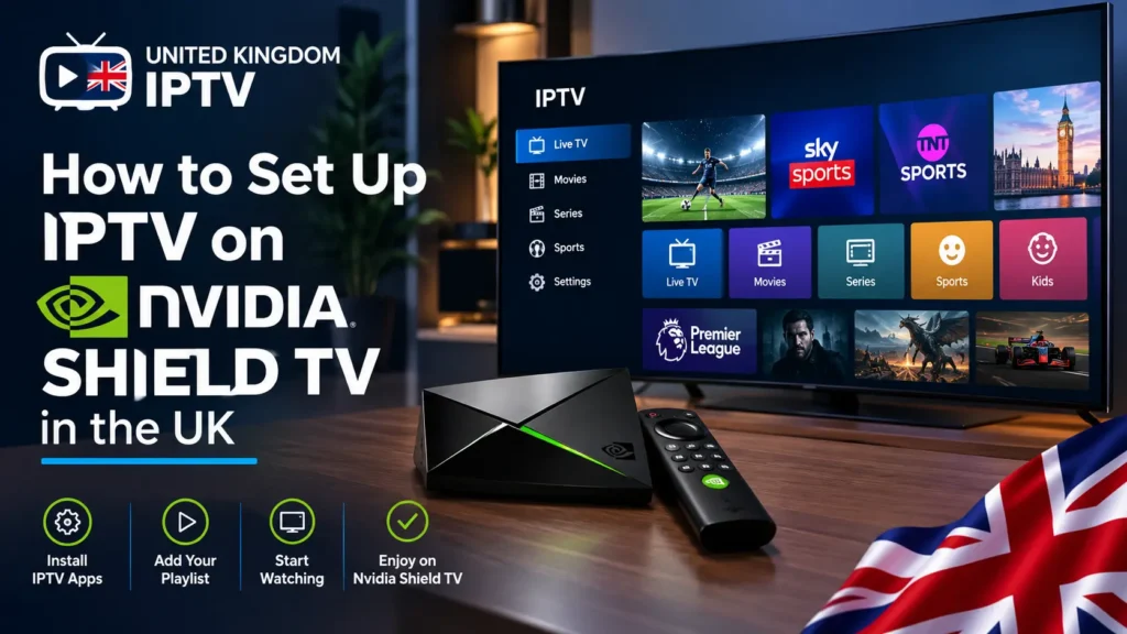 Best IPTV Player for NVIDIA SHIELD TV