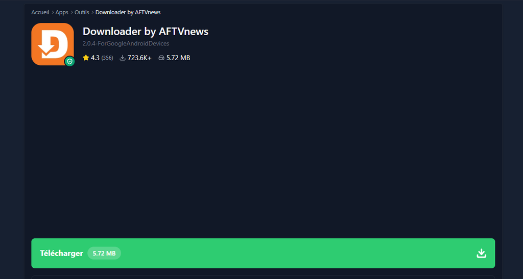 Install the Downloader App