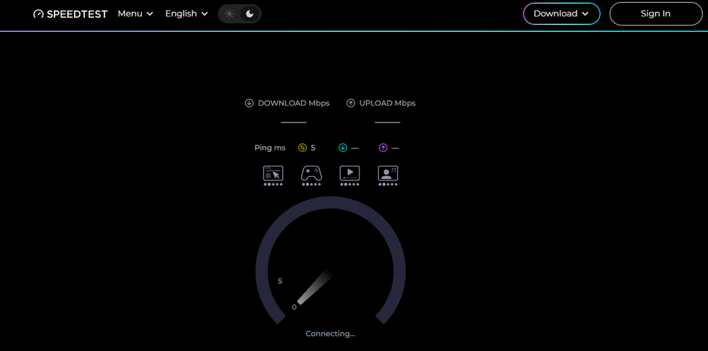 The internet speed IPTV UK