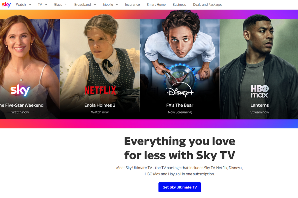 sky tv 