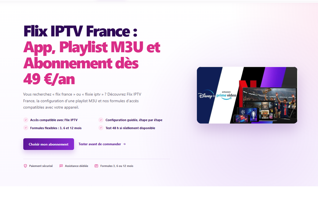 FLIX IPTV 
