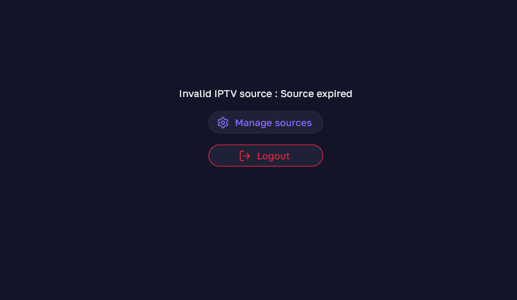 TREX IPTV Playlist Not Loading